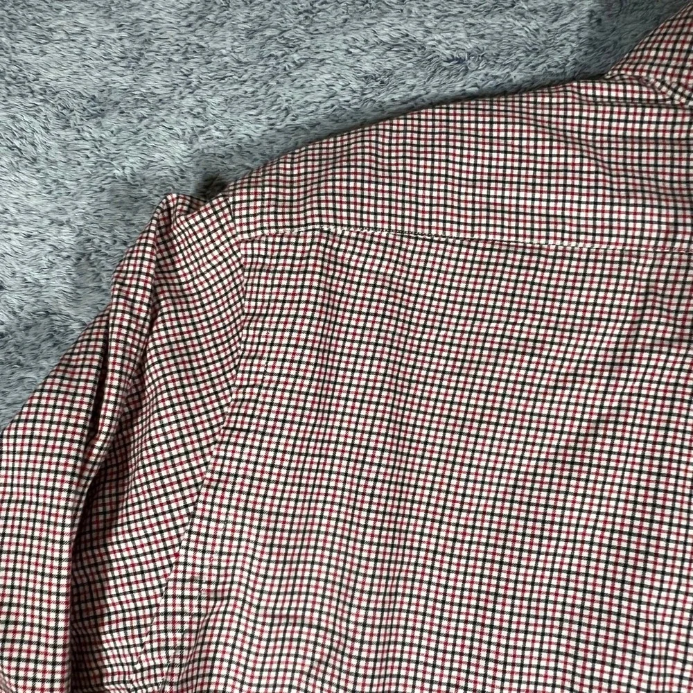 Polo Ralph Lauren Mens Classic Fit Red Plaid Check‎ Button Down Shirt 15.5 32/33
